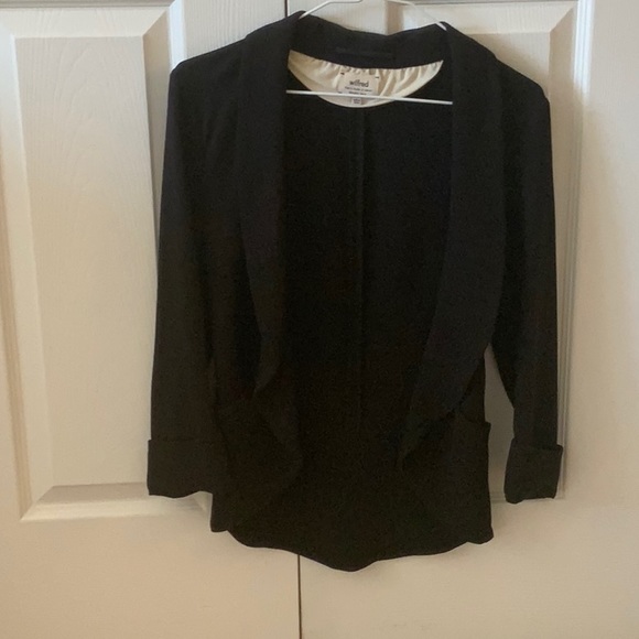 Black blazer from Wilfred